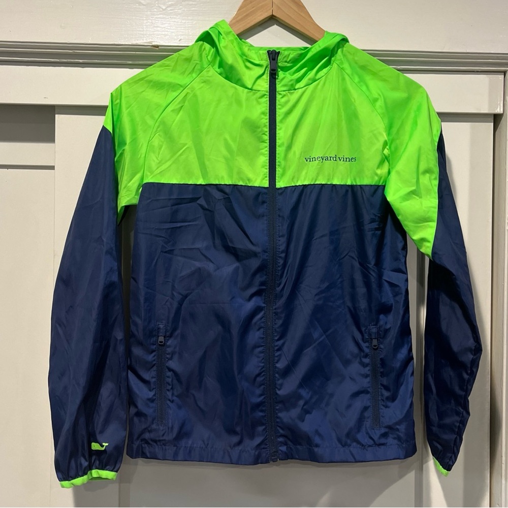 Vineyard Vines Kids Performance windbreaker Jacket Medium